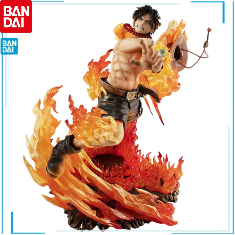 

In Shelf Bandai Anime Figures One Piece Monkey D Luffy Portgas D Ace Kaidou Japanese Anime Brand New Genuine Kids Brinquedos