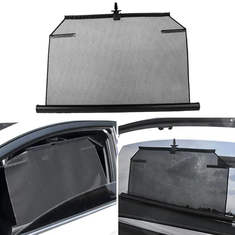 

Auto Retractable Car Side Window Sunshades Car Lift Sun Shade Visor Roller Blind Protection Window Film Rear Sunshade Curtain