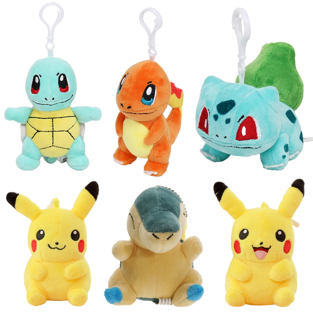 Mewtwo Peluche Plush Toys Pokemon Pikachu Peluche Stuffed Doll Charmander  Eevee Squirtle Bulbasaur Christmas Gift For Kids