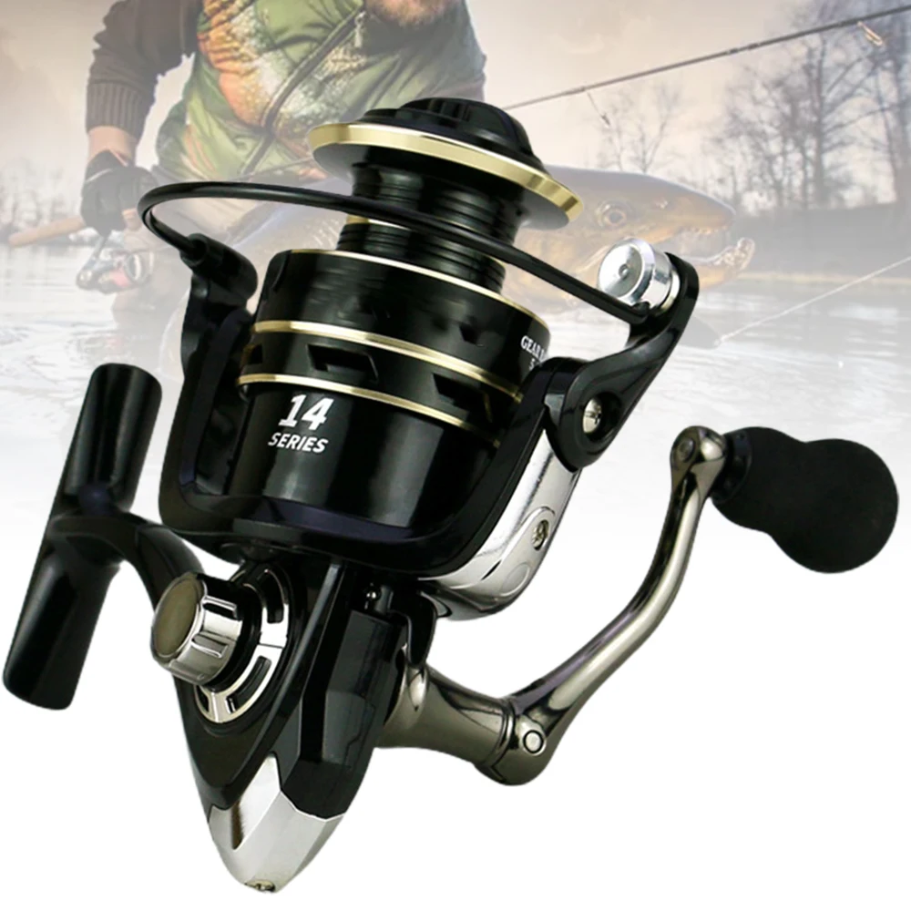 

Metal Rocker Fishing Reel Portable Sea Fishing Baitcasting Spool for Lake Sea Easy Operation Fishing Gear Fishing Equipment jlrr