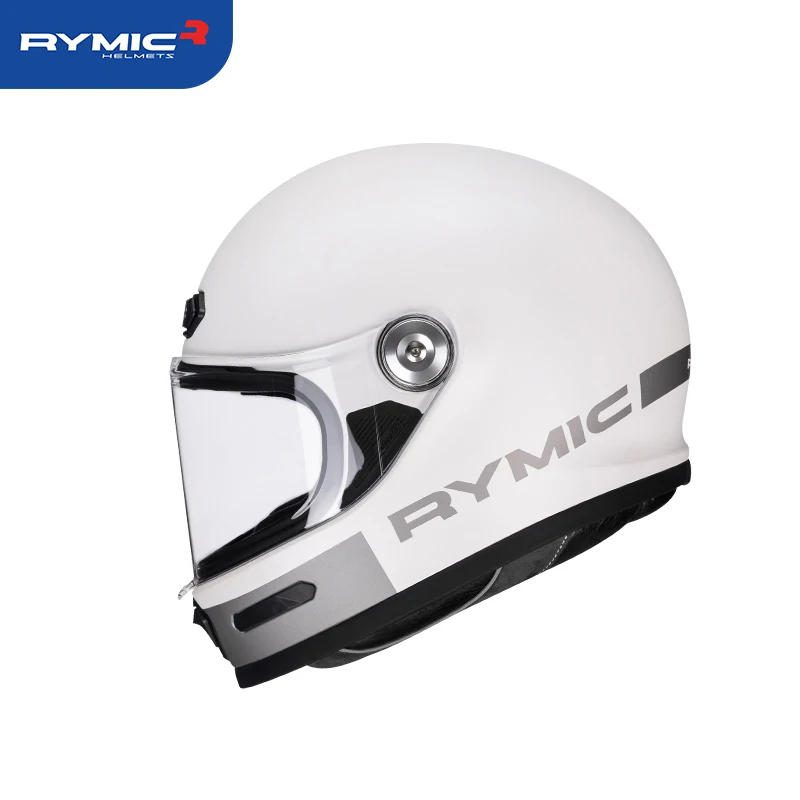 RYMIC V80 Ретро анфас мотоциклетный шлем для мужчин и женщин со слотом