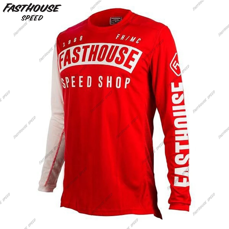 

Модная Горячая Распродажа 2022, модная мужская рубашка FASTHOUSE SPEED pro для езды на мотоцикле и велосипеде