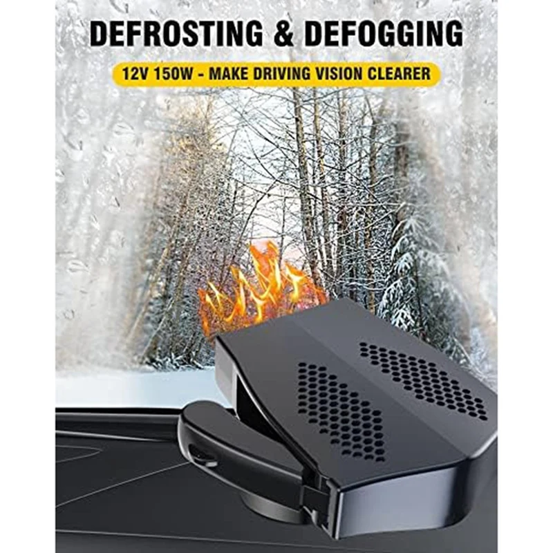 Автомобильный нагреватель портативный автомобильный дезактиватель ветрового