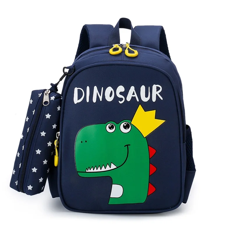 Girls Princess Unicorn Rabbit Boys Dinosaur Cartoon Schoolbags New Children Cute Fashion Kindergarten Backpacks with Pen Bag Hot