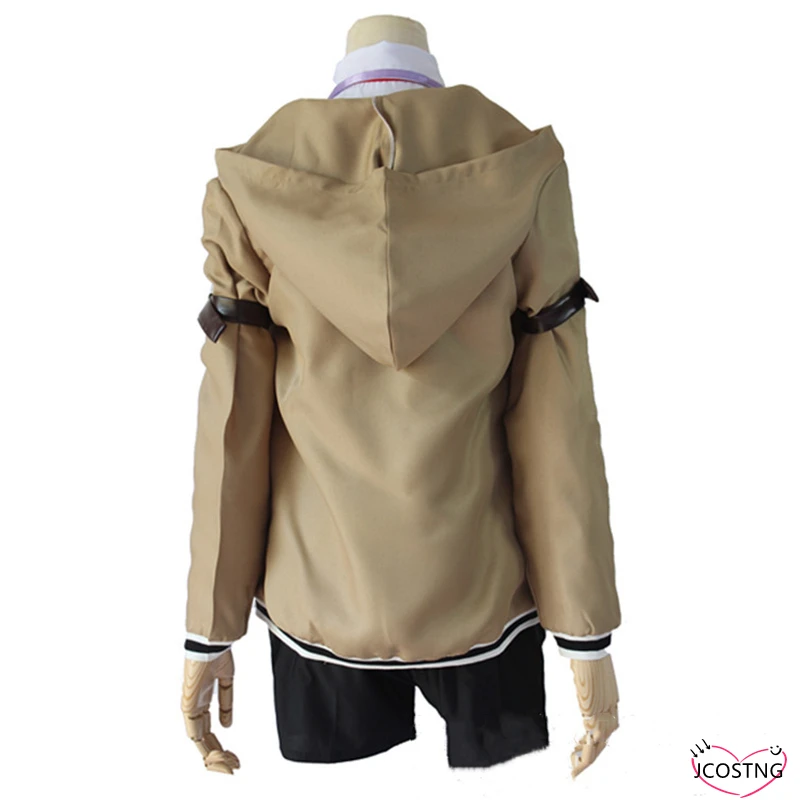 Костюм для косплея ворот Steins женская одежда Kurisu Makise полный комплект пальто