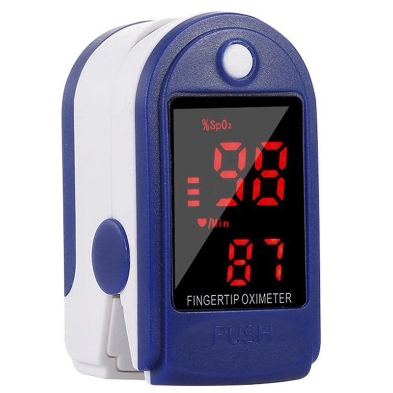 

Портативный пульсоксиметр, измеритель пульса и уровня кислорода в крови, с ЖК-дисплеем