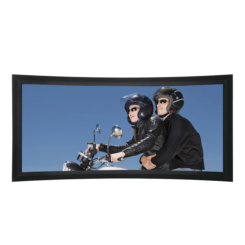

ACME 170 inch Cinema Projection Screen Curved Fixed and Frame Projector Screens HD Suit For 3D Cinema Display
