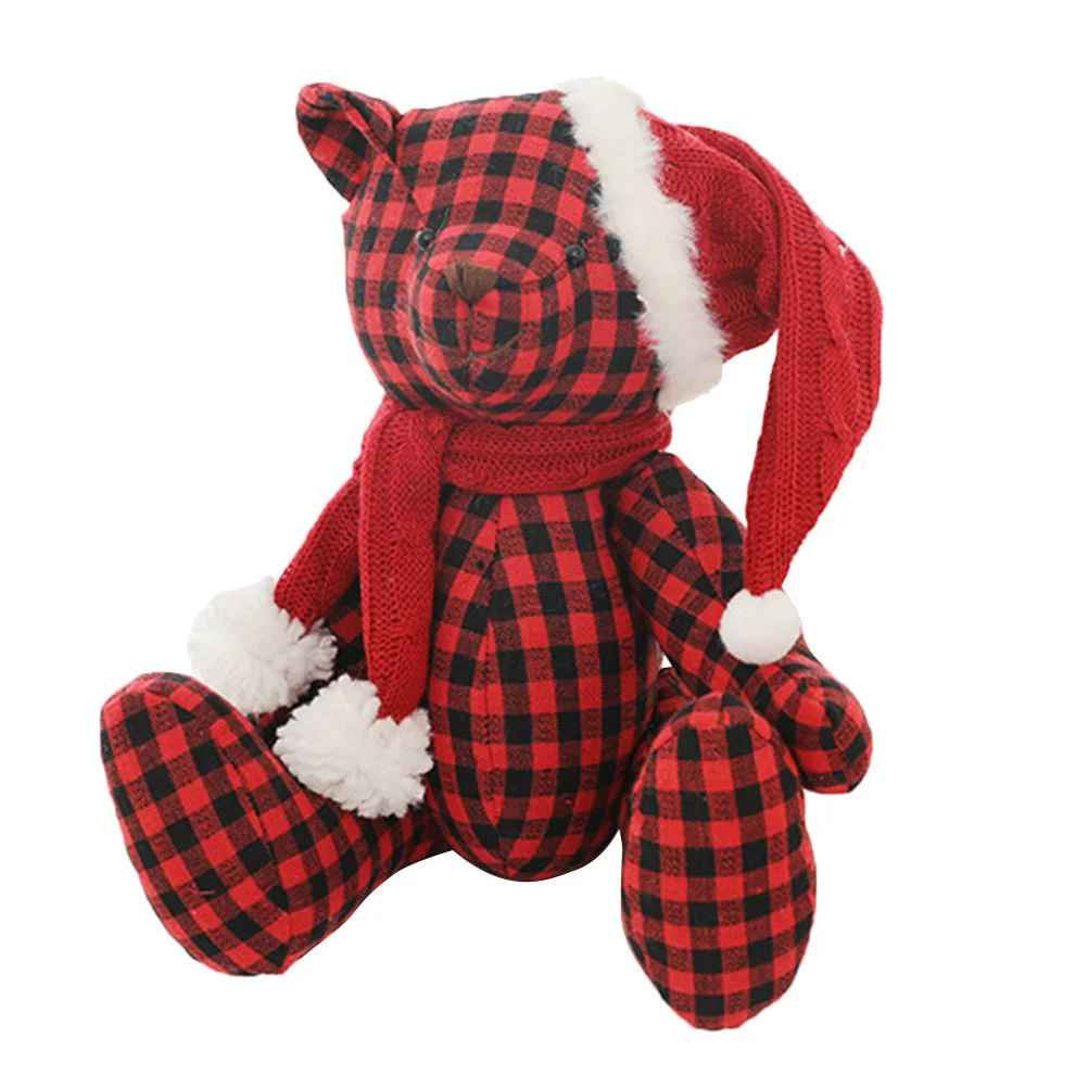 

Christmas Stuffed Plush Animal Toysbear Giftparty Givewaysholiday Supplies