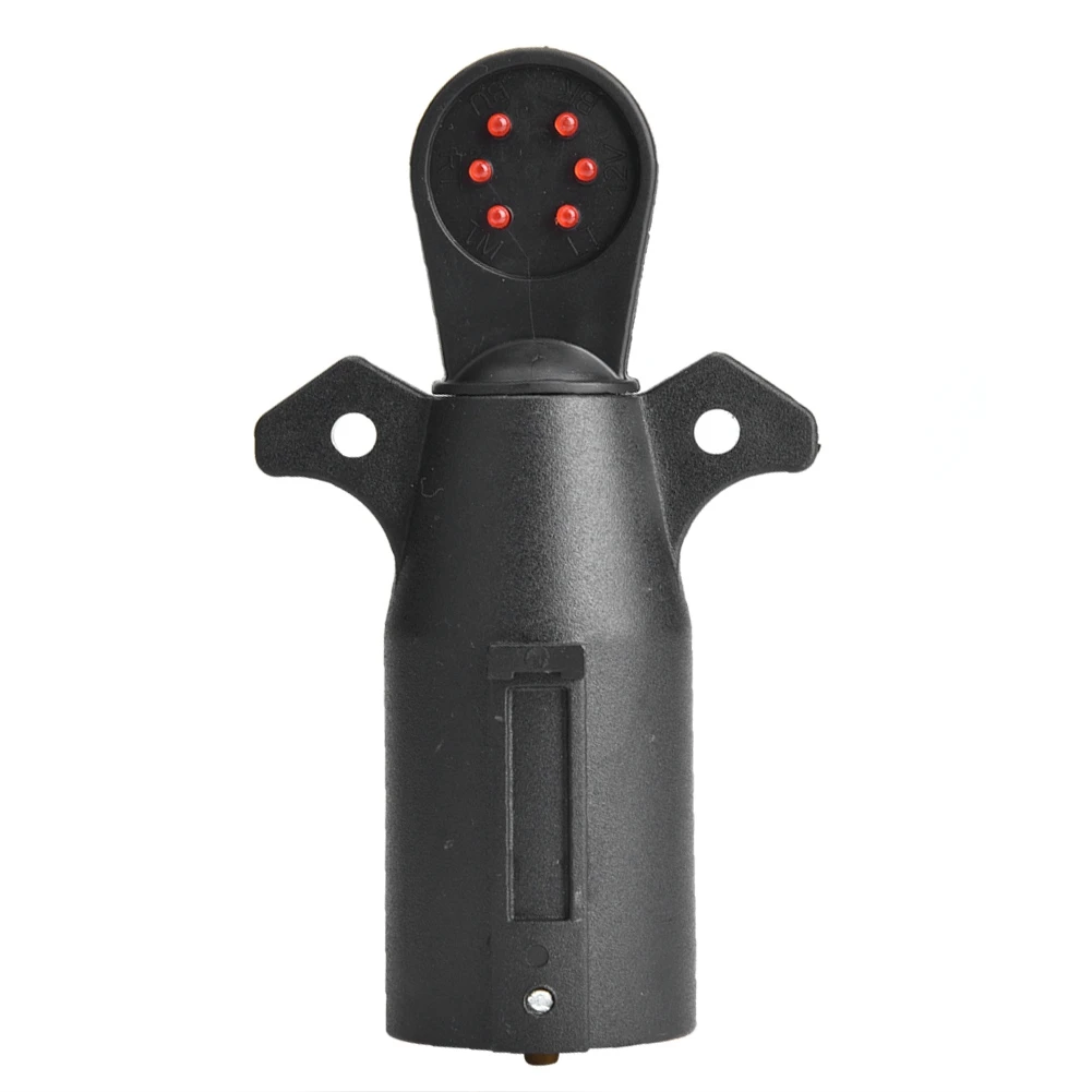 

12V 7Pin Towing Light Wiring Cable Circuit Plug Socket Tester for Auto Trailers Trailer Socket Tester