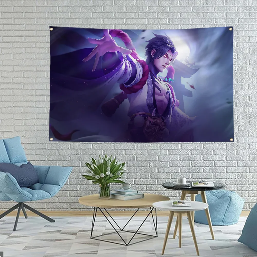 Товары для домашнего декора подвесной флаг Mobile Legends мастерской флаги и баннеры