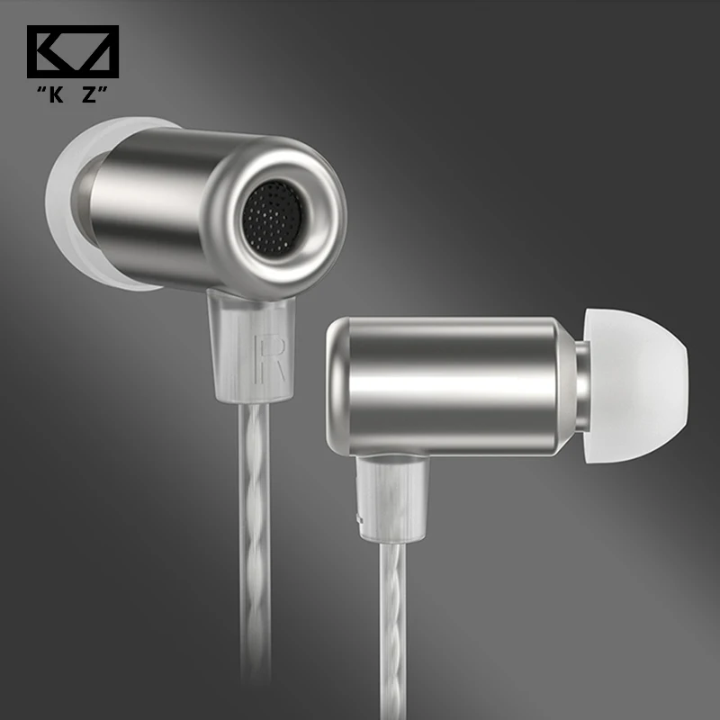 

KZ LingLong Best Wired HIFI In Ear IEMs Earphones Dynamic Driver Bass Noise Cancelling Metal Monitor Earbuds Headphone with Mic