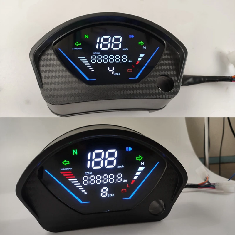 Мотоциклетный цифровой спидометр универсальная приборная панель для Honda CD70 Jialing