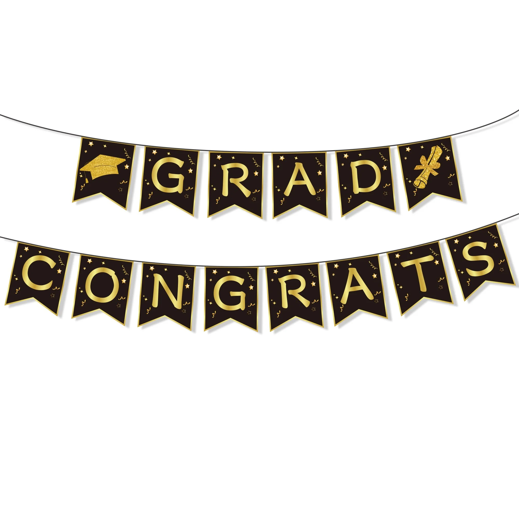 Graduation Party Disposable Tablewares Sets 2023 Grad Season Decoration Tableplates Kids Teen Adult Graduation Party Supplie images - 6