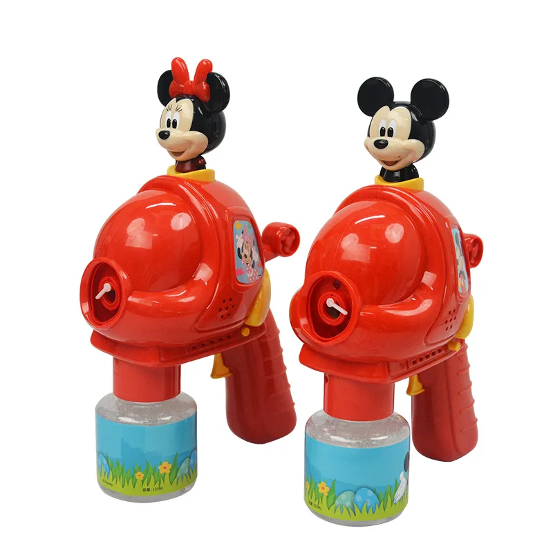 

Детская машинка для пузырей Disney с Микки и Минни, игрушки-пузыри, подарок