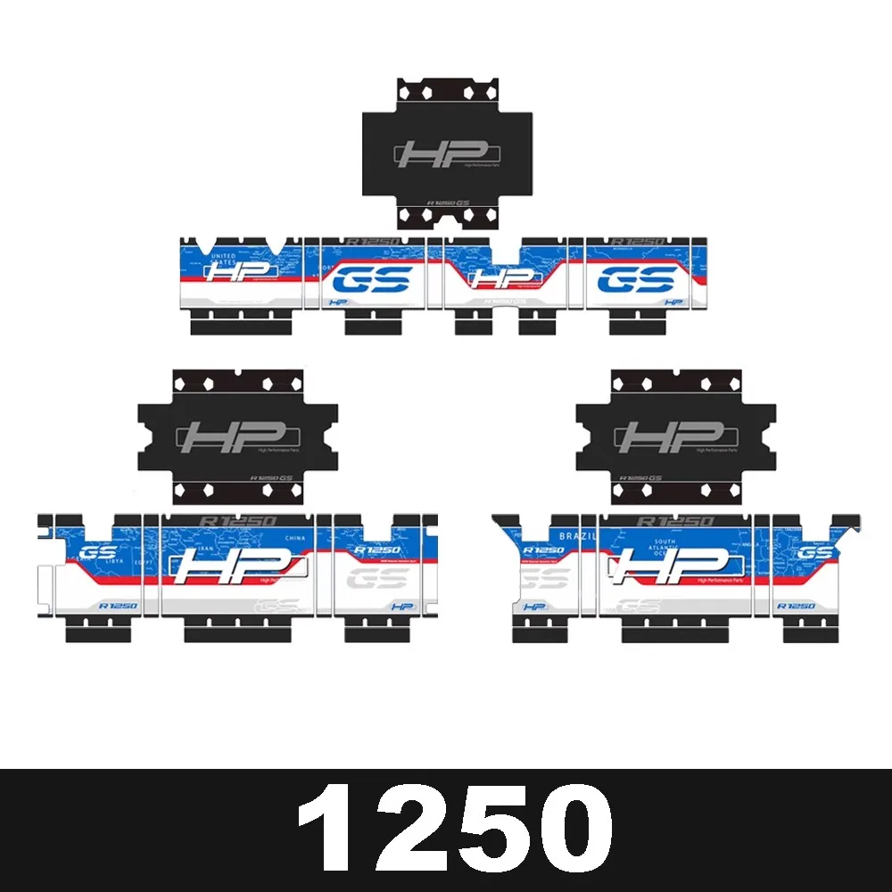 Для BMW кофры 40 GS R1250GS R1200GS F850GS ADV тройной черный приключенческий 2019-2021 мотоциклетный алюминиевый чехол-наклейка