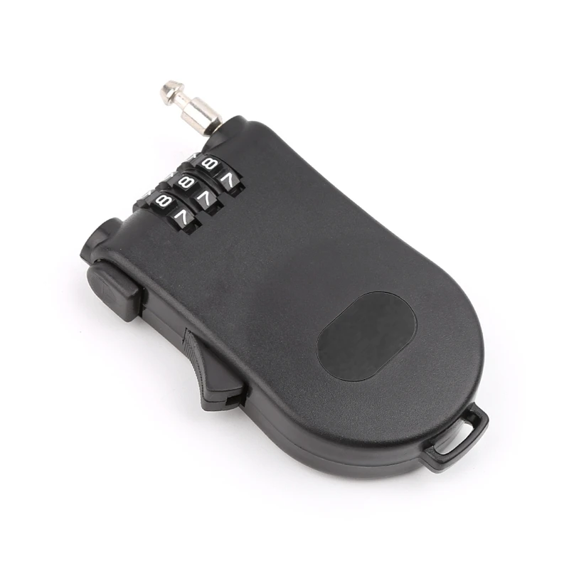 

Retractable Wire Rope Password Lock Combination Coded Locker Outdoor Keyed Padlo QXNF