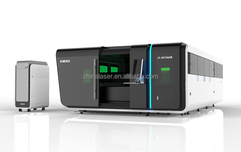 Enclose с 6000w IPG лазерным источником и лазерной головкой Raytools лучшая машина для резки