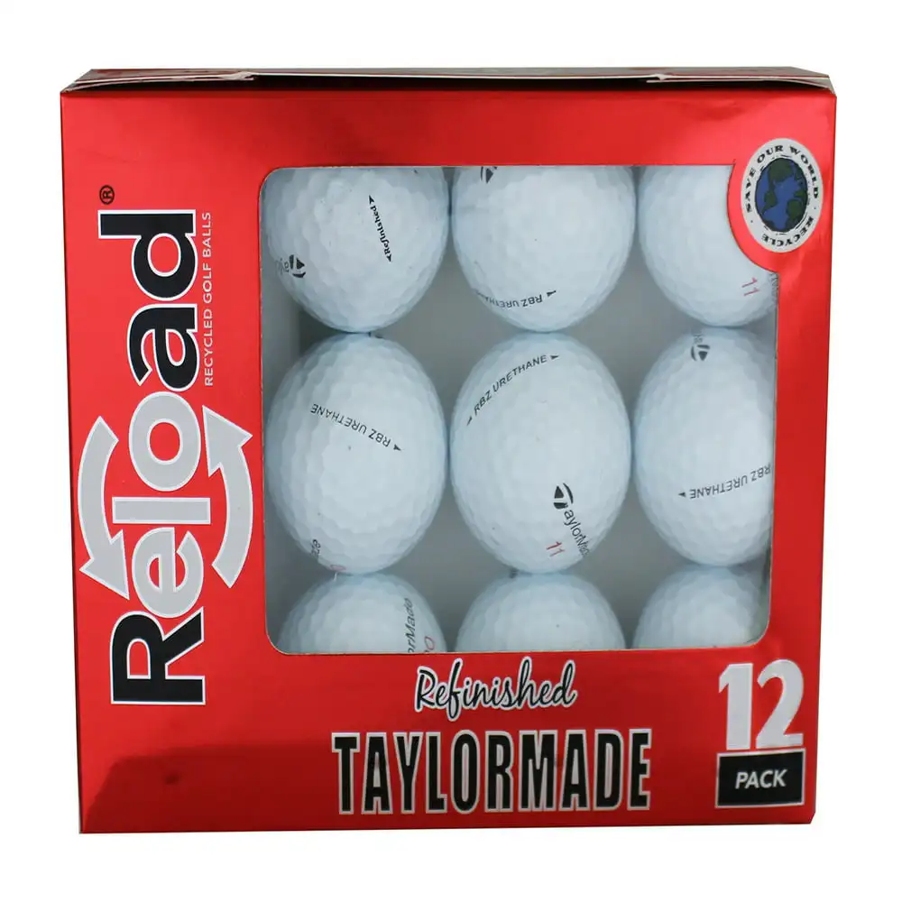 Refinished  Golf Balls, 12 Pack