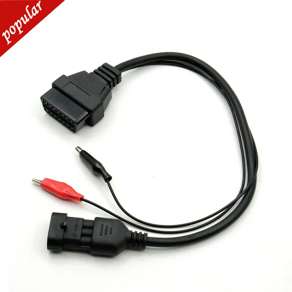 

2023 New For Fiat 3pin Lancia For Alfa Romeo 3 Pin OBD2 OBD 16 Pin Tool Adapter Cable