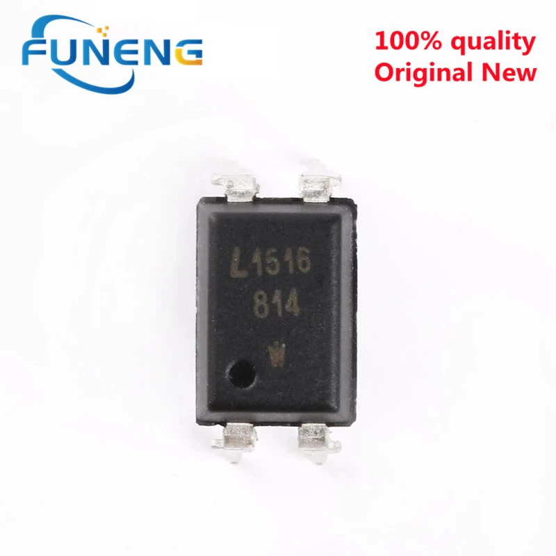 

100pcs LTV-814 DIP-4 LTV814 PC814 DIP4 LTV-814-A compatible optocoupler
