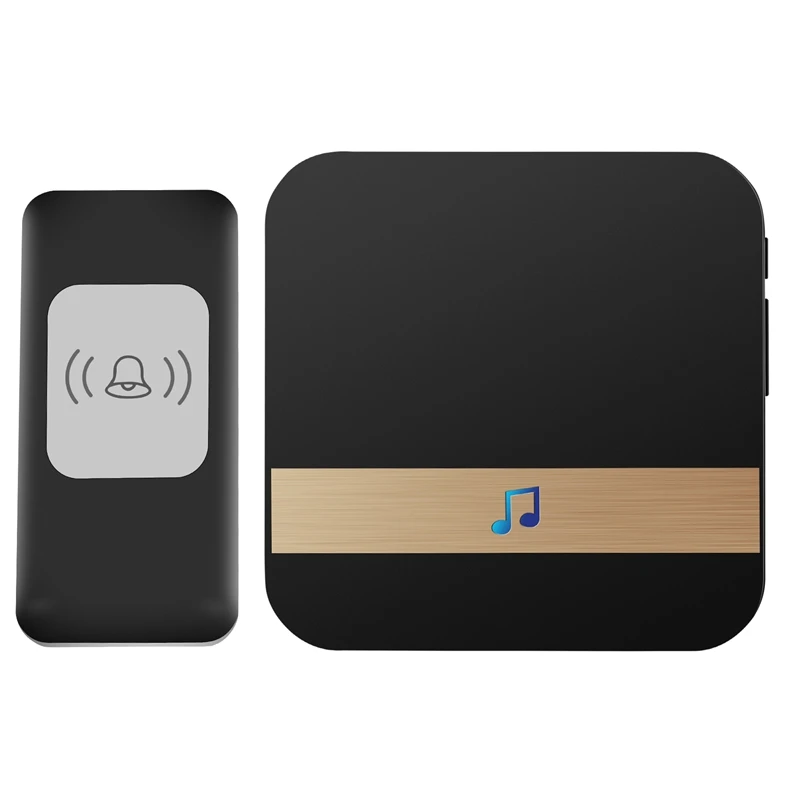 

Беспроводной дверной звонок с дистанционным управлением, 300 м, автоматический Звонок на большие расстояния, Умные Электронные Водонепрониц...