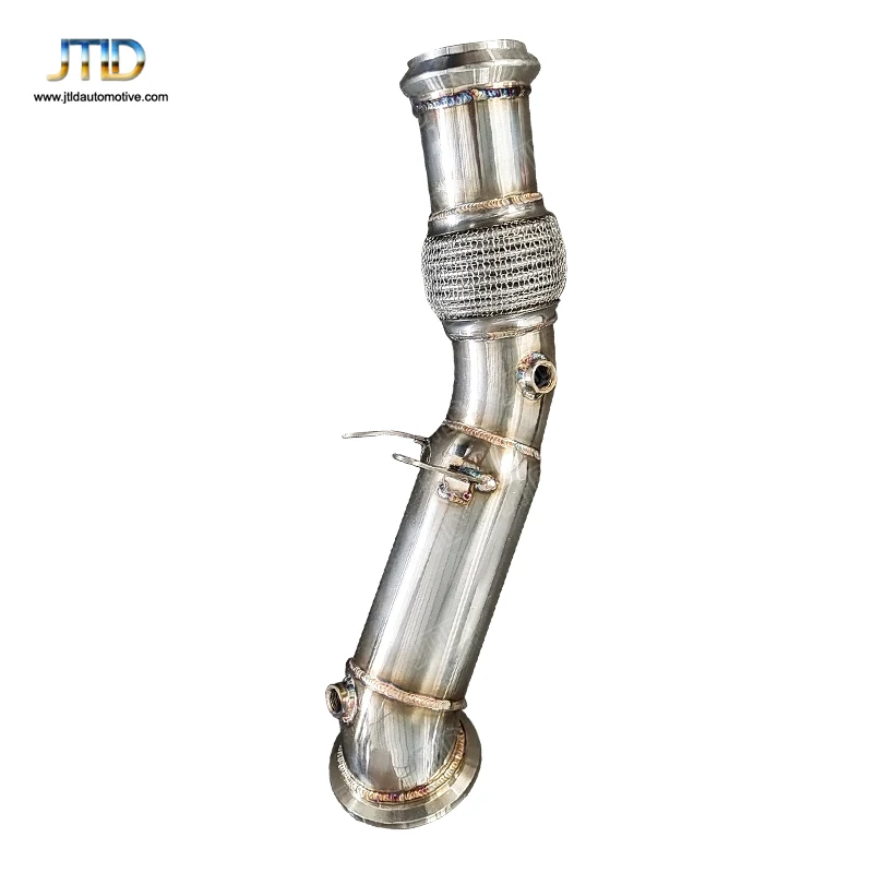 JTLD Высокая производительность для BMW G30 B48 полировка нержавеющая сталь прямая