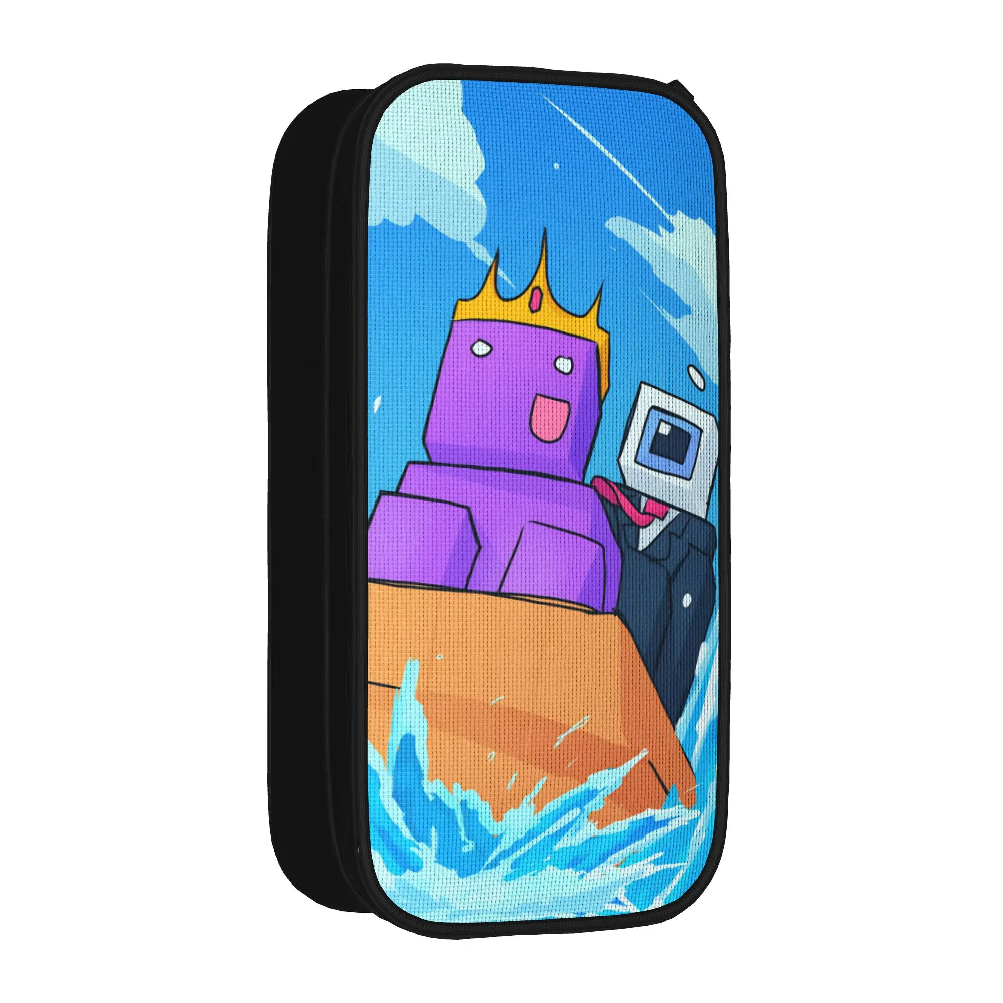 Фото Новые пеналы Eggchan Wemmbu Taxduo, неустойчивый пенал SMP Games, чехол для ручек для школьных сумок, школьных принадлежностей, подарков, канцелярии. №1