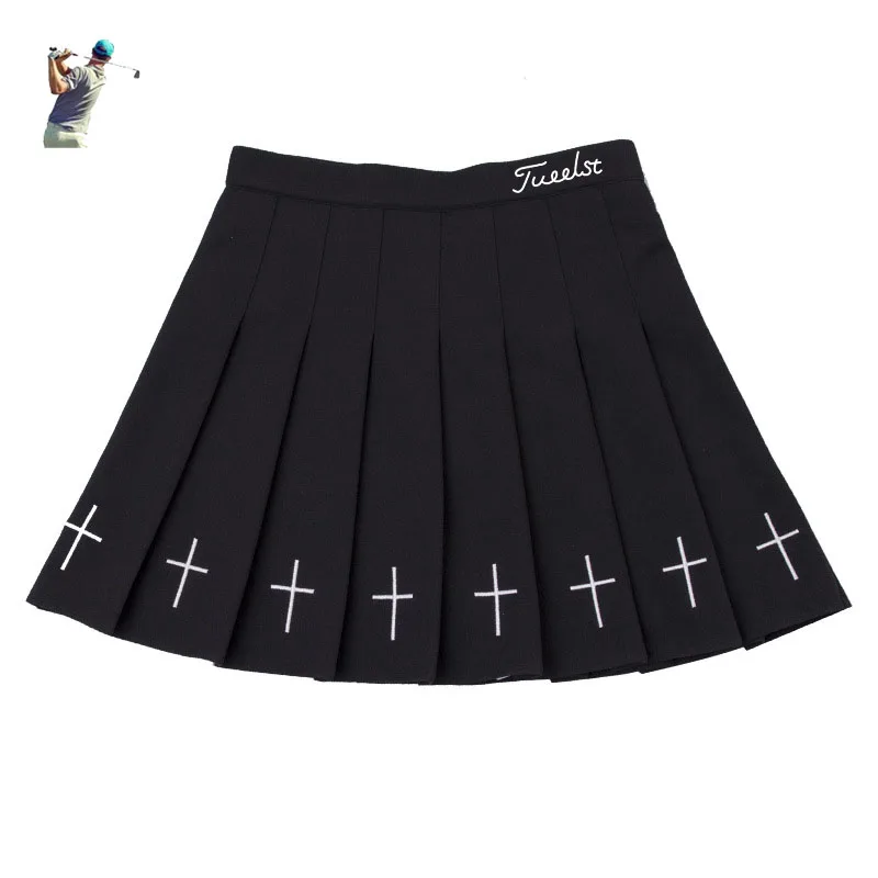 

Golf Waist Sports Tennis Skirt Skin-Friendly Fabric Yoga Fitness Pants Badminton Skirt Summer Outdoor Running Golf Skorts