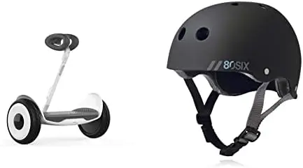 

S Kids Smart Self-Balancing Scooter, 800 Watts Power, 8 Miles Range & 8.7MPH, W. Capacity 220lbs, Hoverboard with LED Light