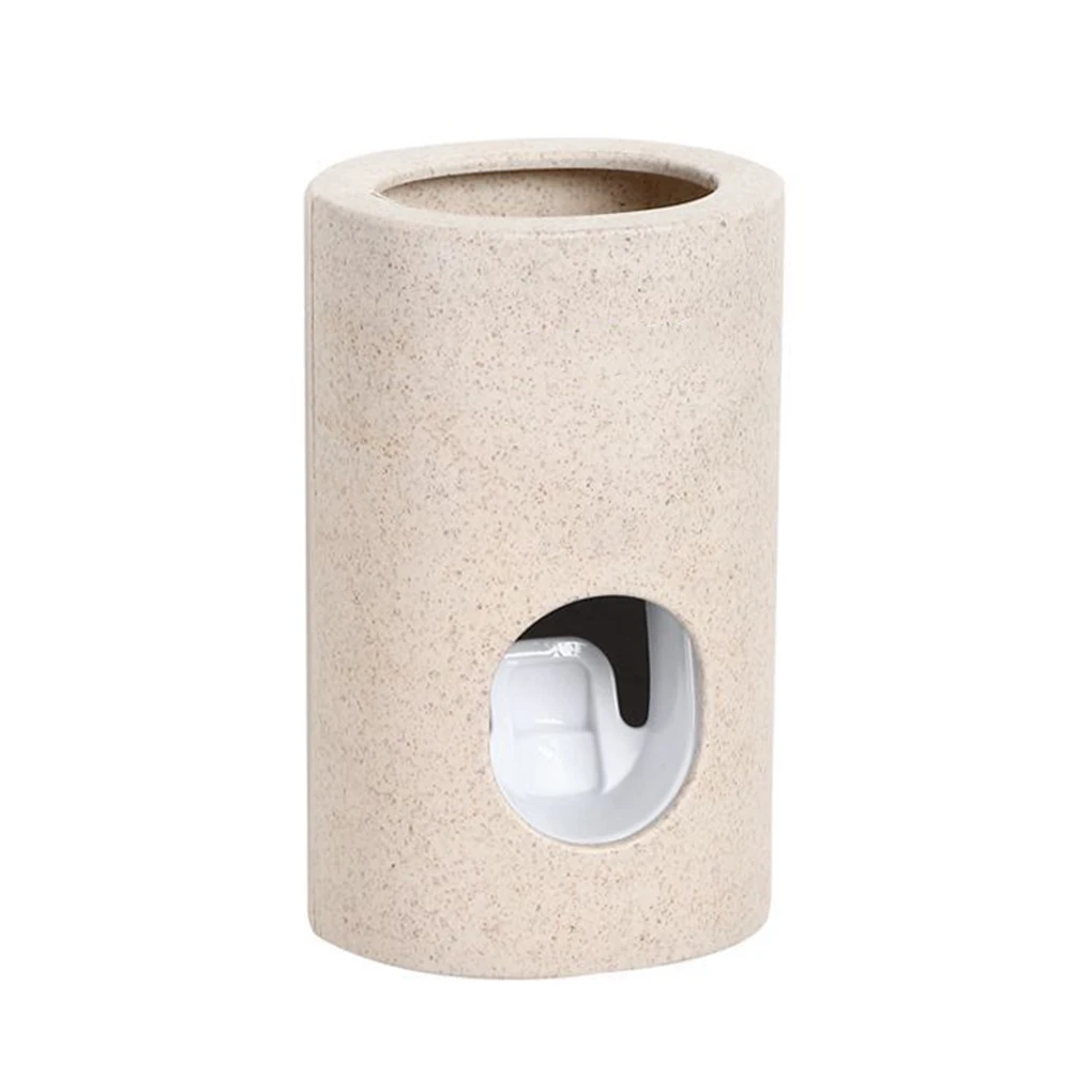 

Toothpaste Dispenser Mounted Tooth Paste Squeezer Cream Tubing Cosmetic Squeezing Extractor Self Adhesive Punch Free