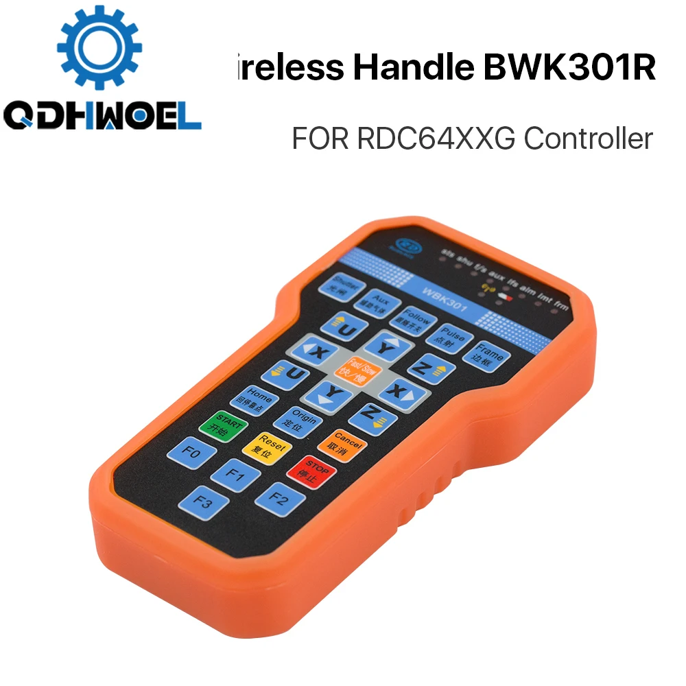 

Беспроводная ручка Ruida BWK301R BWK301T для RDC6442G RDC6442S RDC6432G CO2 лазерный контроллер
