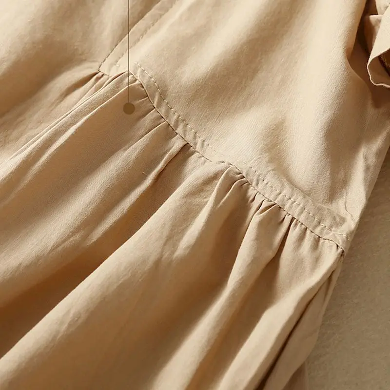 Женское винтажное платье с коротким рукавом свободное однотонное