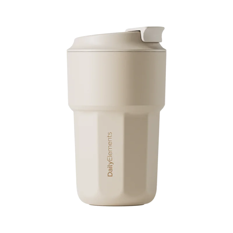 

Youpin Повседневная портативная кружка для воды кофейная кружка из нержавеющей стали 316 безопасное уплотнение 420 мл Термос для холодного хранения кружка с защелкой