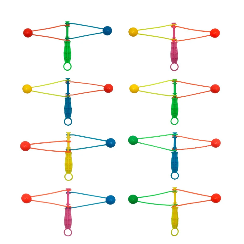 10 sztuk tradycyjny nostalgiczny młotek na biegunach wypoczynek małe zabawki dla dzieci piłka ręczna podwójny zderzak plastikowy festiwal