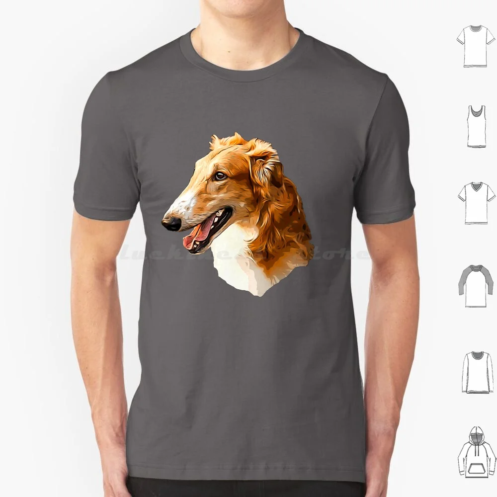 

Элегантная футболка Borzoi из хлопка для мужчин и женщин, с принтом «сделай сам»