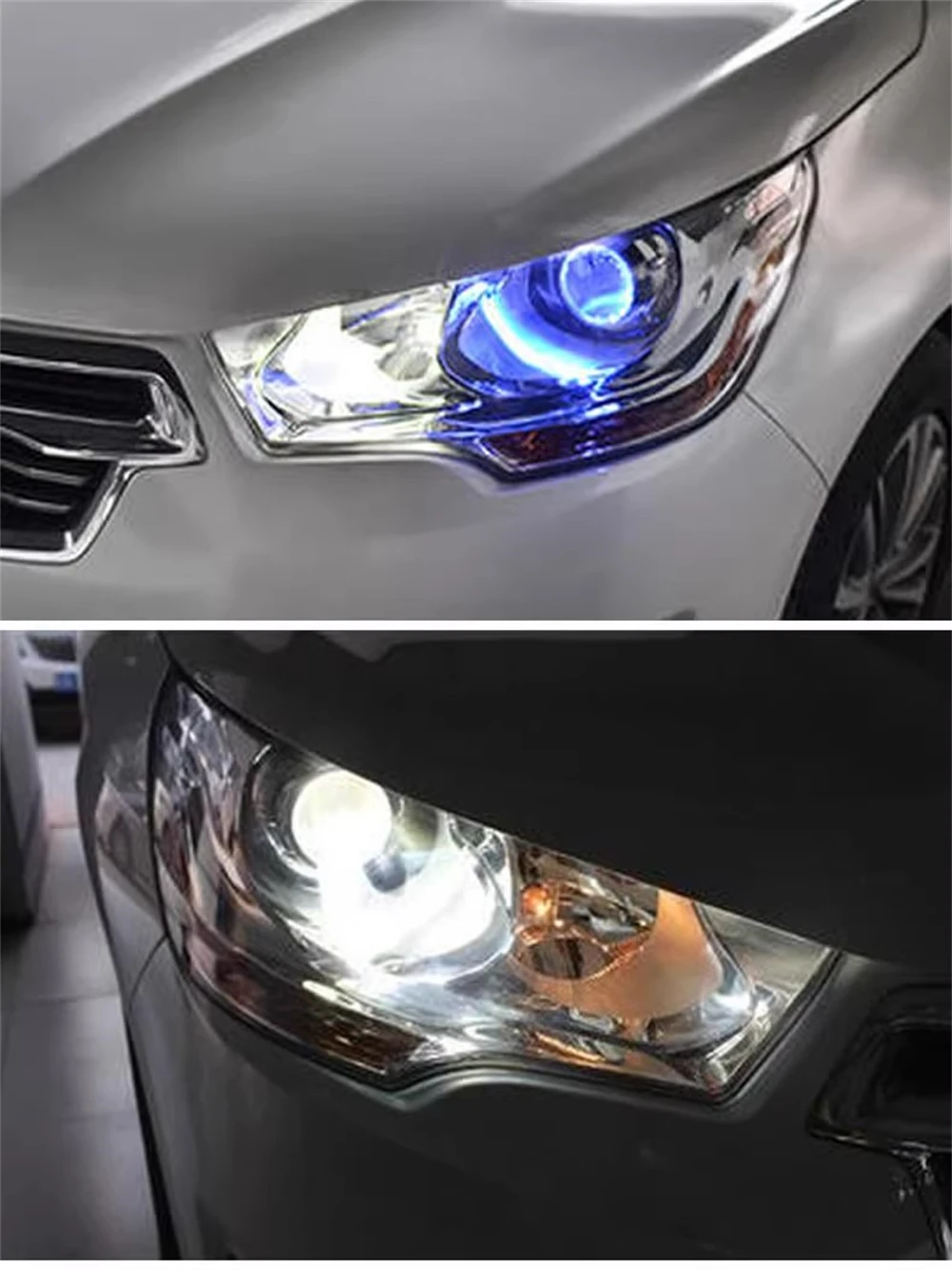 Автомобильная фара в сборе для Citroen C4L 13-16 дюймов дневные ходовые огни сигнал