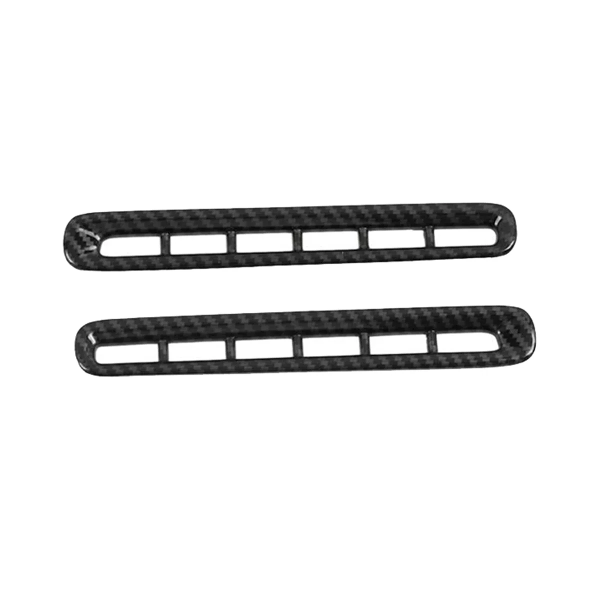 

Car ABS Carbon Fiber Interior Door Air Vent Outlet Cover Trim for Dodge Charger 2015-2020