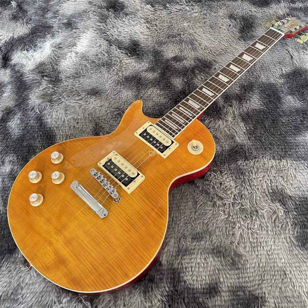 

Новая классическая гитара LP на заказ, Левая рукоятка, бревна смазка, тигровые полосы, обе рукоятки, восстанавливающие древние пути