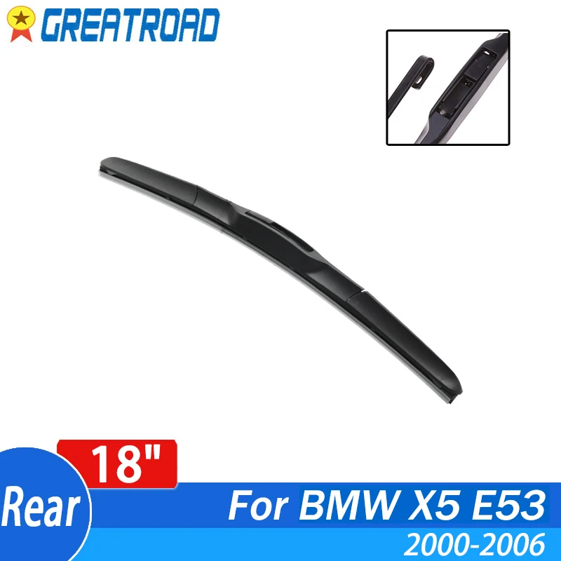 Стеклоочиститель 18 дюймов щетка заднего лобового стекла для BMW X5 E53 2000 2001 2002 2003 2004