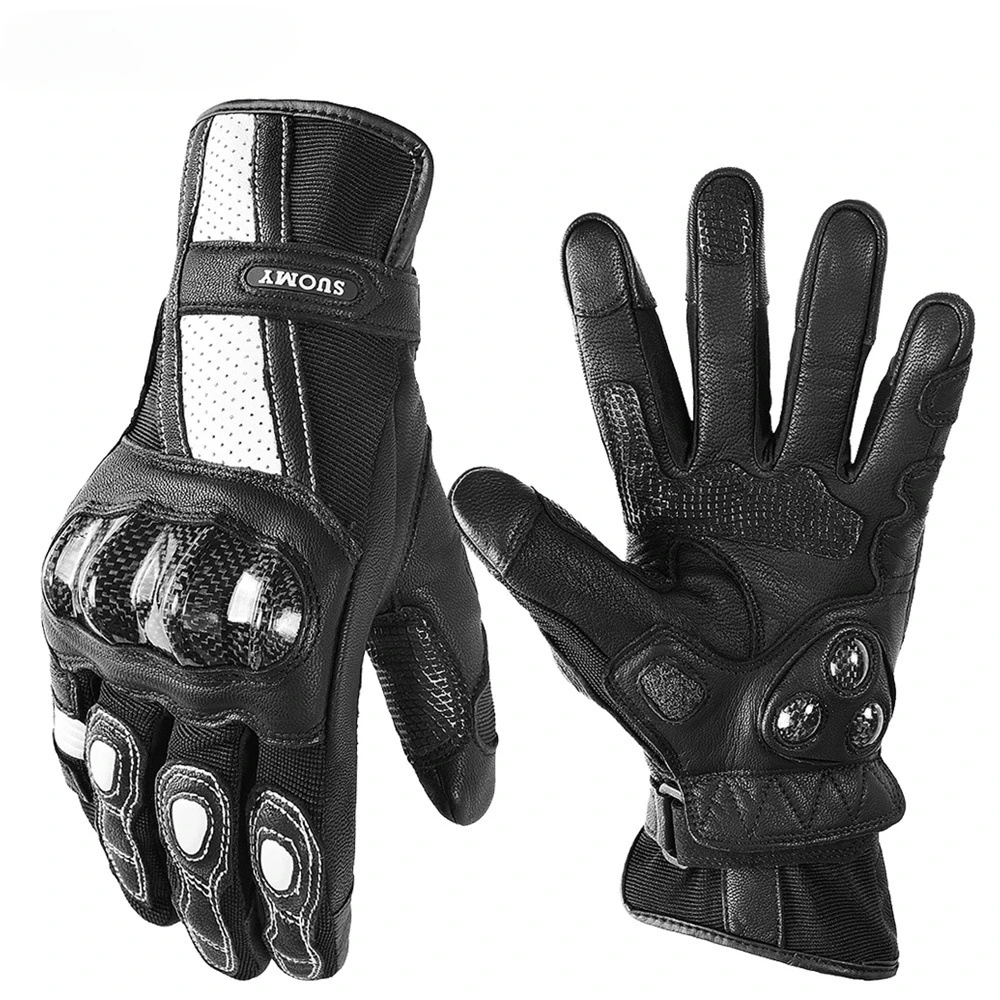 Перчатки мужские с закрытыми пальцами дышащие митенки для езды на мотоцикле