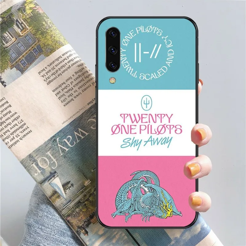 Scaled Icy Twenty One Pilots Phone Case For Samsung Note 9 10 20 Plus Pro Ultra J6 J5 J7 J8 Soft Black Phone Cover images - 6