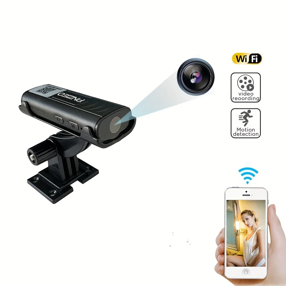 

1 шт., HD Wi-Fi камера видеонаблюдения, удаленная HD широкоугольная сетевая камера ночного видения, беспроводная камера для домашней парковки отеля