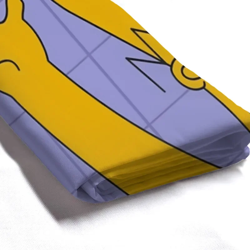 Пейзажная душевая штора из полиэстера Krusty Doll Homer