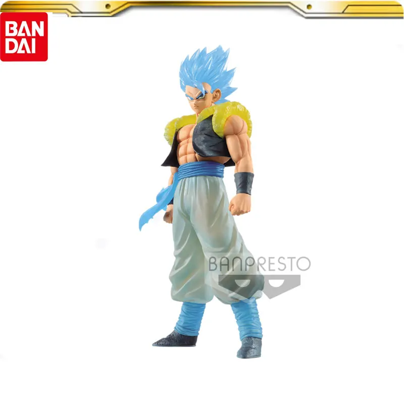 

Genuine Clearise Super Saiyan Blue Hair Gogeta Figures Anime Dragon Ball Super Action Figure Classics Model Collectible Gifts