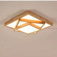 nordic solid wood ceiling lamp adjustable acrylic ceiling light indoor lighting stepless dimming light led minimalist decor