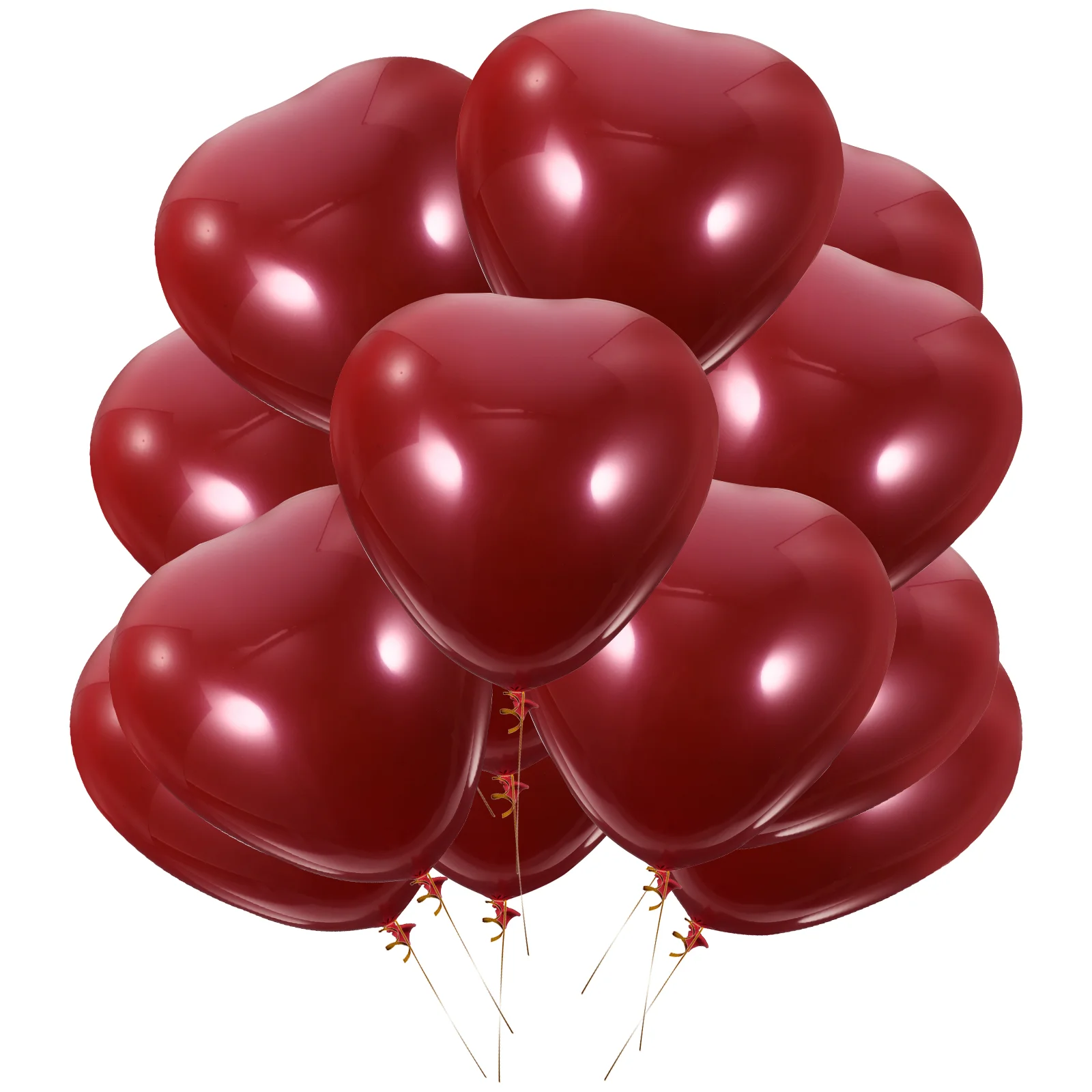 

Balloon Heart Balloons Latex Wedding Day Red Party Valentineshaped Love Decorativeshower Bridal Ornament Sweetest Christmas