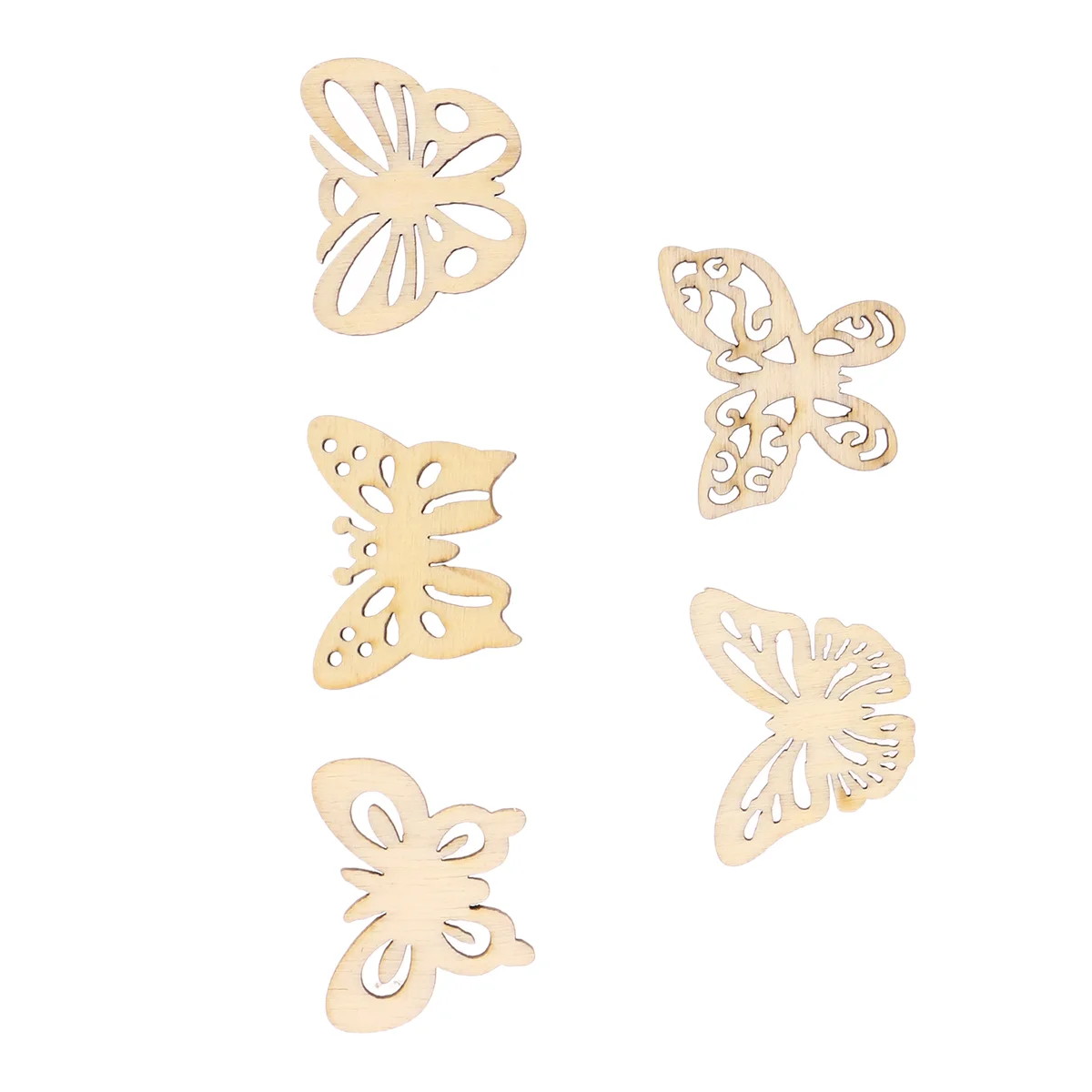 

50pcs Pieces Cutouts for Crafts Unfinished Discs Blank Tags Vintage Wedding Decoration