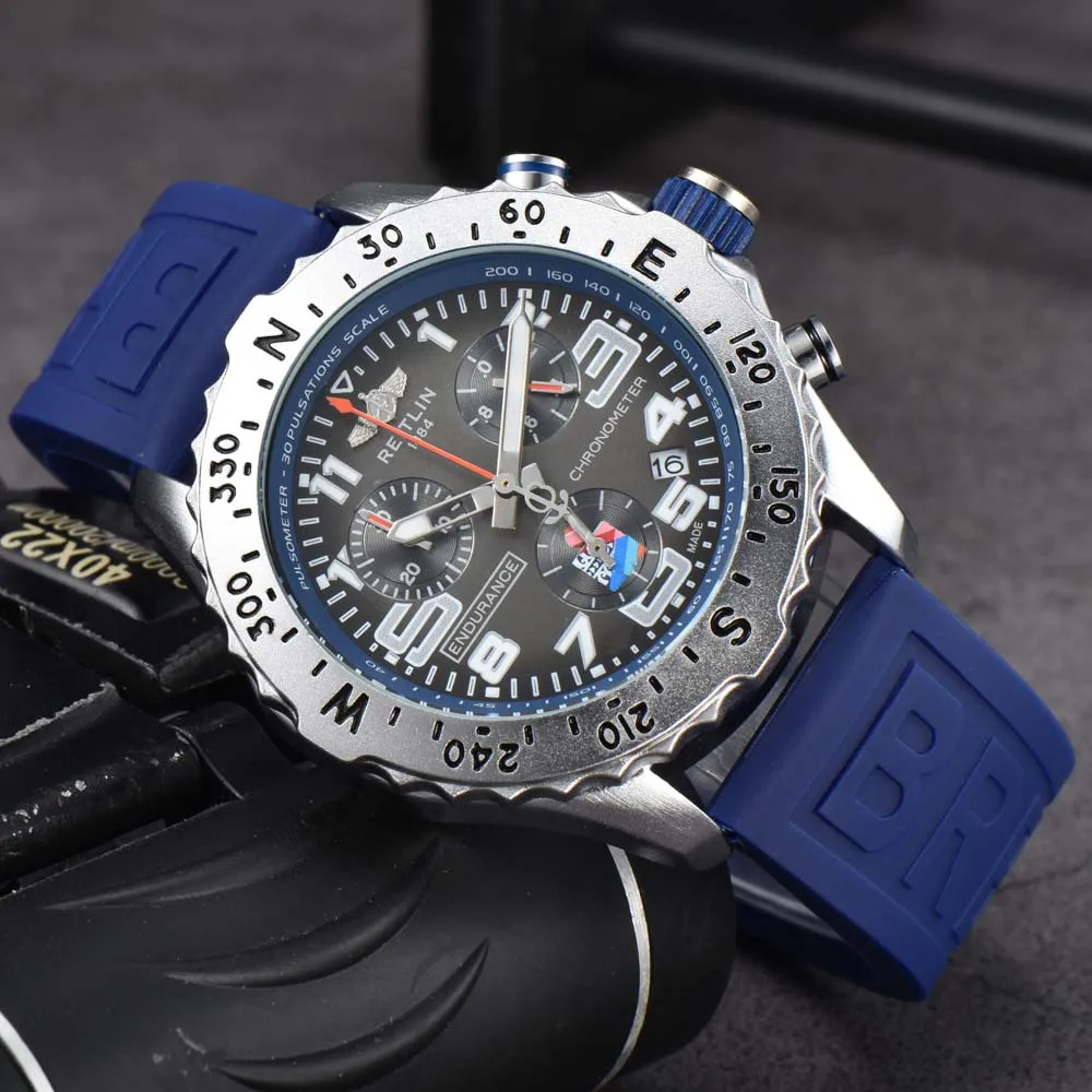 

AAA+ Breitling Watches For Mens Luxury Endurance Sport Automatic Date Wristwatch Business Quartz Movement Chronograph AAA Clocks