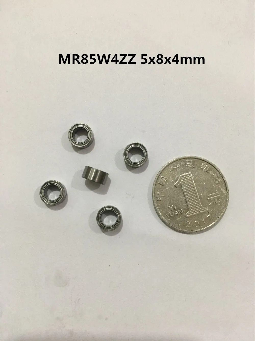 1pc Mini Bearing Miniature Model Bearing Widened Bearing Metal Shielded Ball Bearings MR85W4ZZ MR85ZZW4 675W4ZZ 5*8*4mm