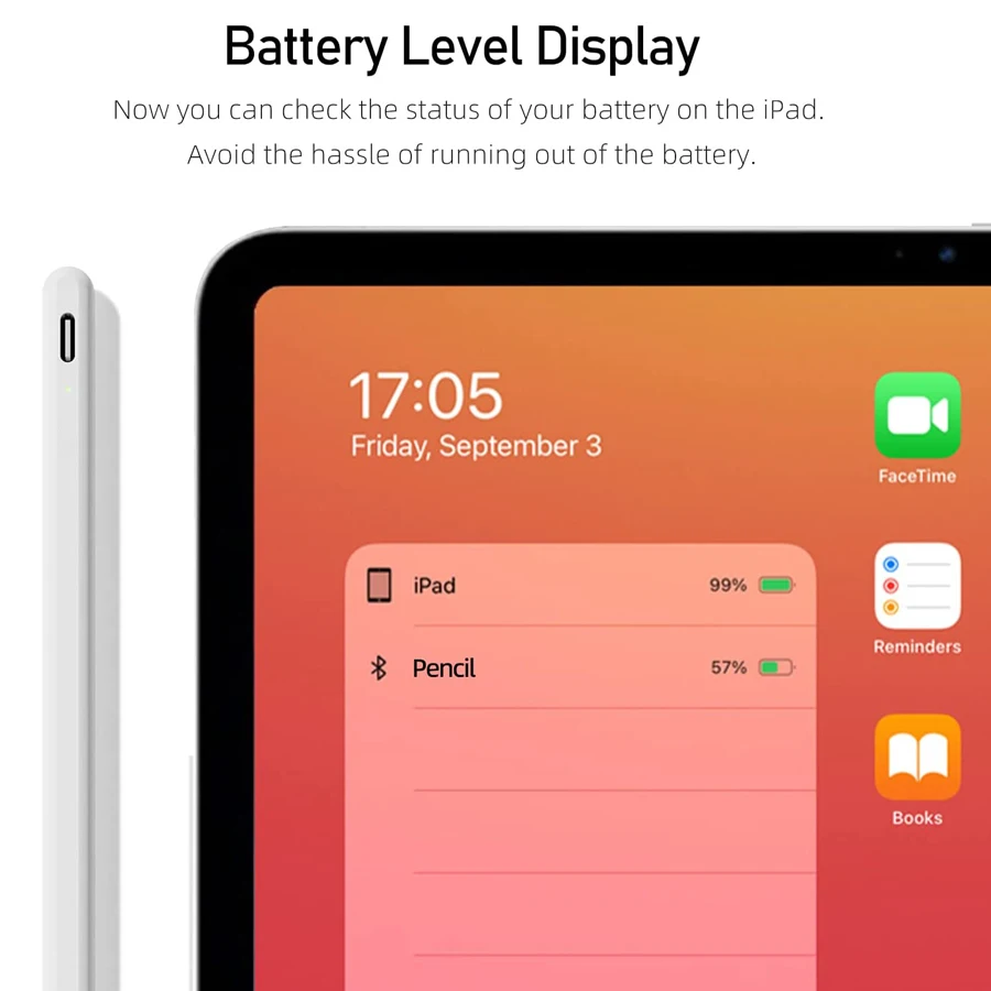 Стилус для Apple Pencil iPad Pen стилус 2 1 Air 4 2021 Pro 11 12 9 2020 3 10 5 2019 Mini сенсорная ручка |